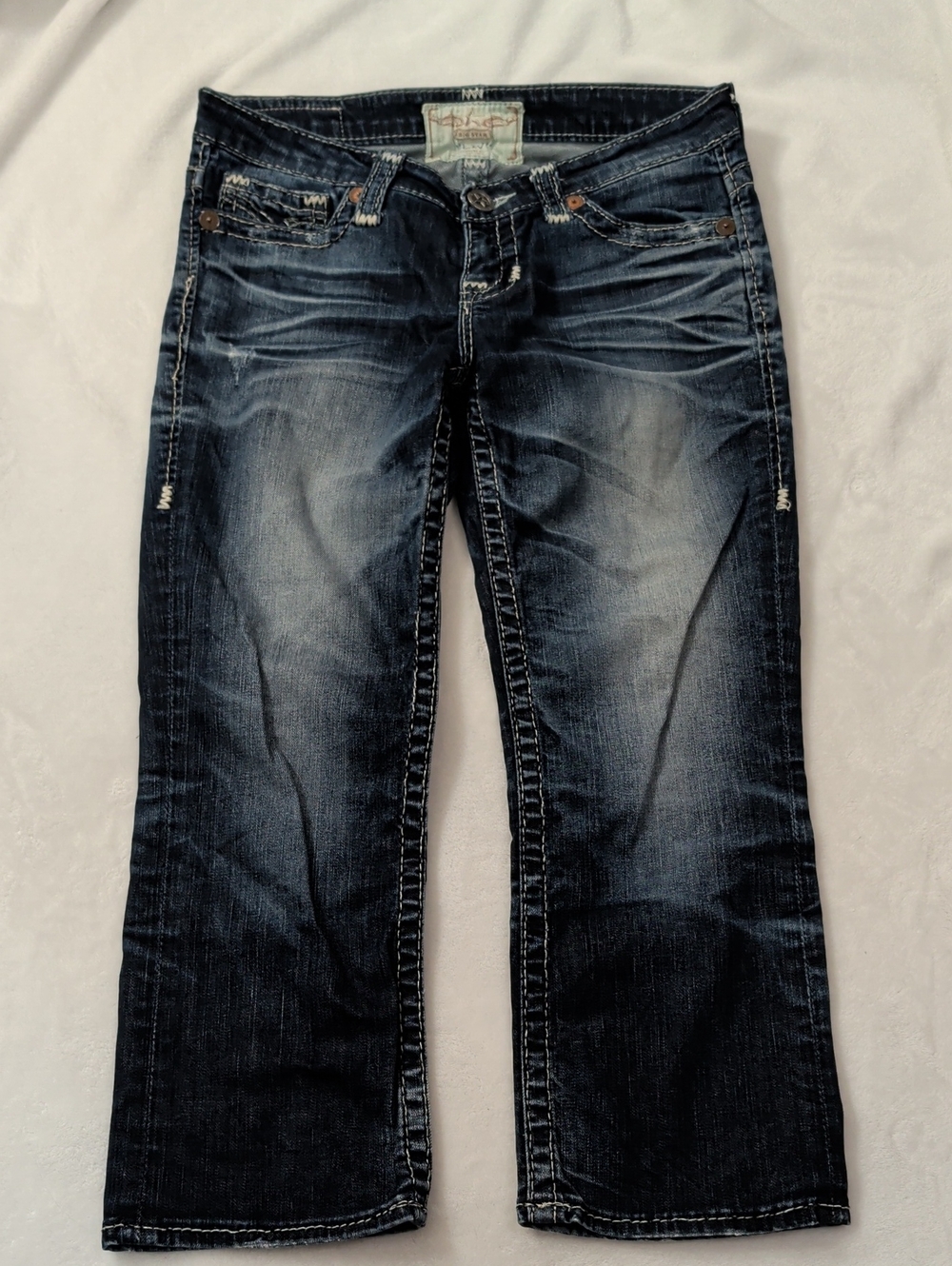 Big Star Liv Cropped Jean Size 28